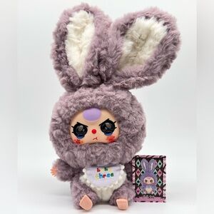 Baby Three Lily Rabbit Town Series Purple Bunny Plush Blind Box